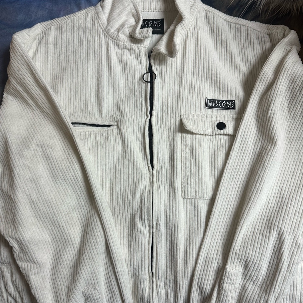 White Corduroy Jacket